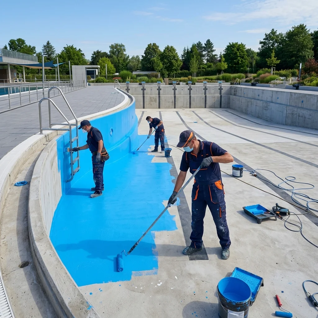 Pintura piscina
